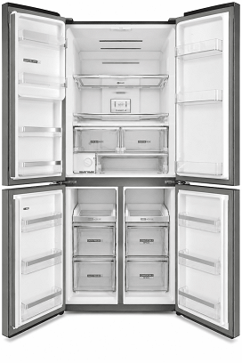 Bauknecht BKQ9I MO2L EF Side-by-Side amerikai hűtőszekrény (inox)