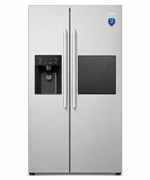 Midea MDRS678FGF02 Side-by-Side amerikai hűtőszekrény (inox)